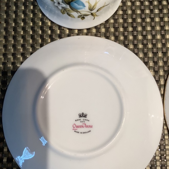 English Bone China set of 2patterns cup/saucer. Perfect condition - Picture 8 of 8